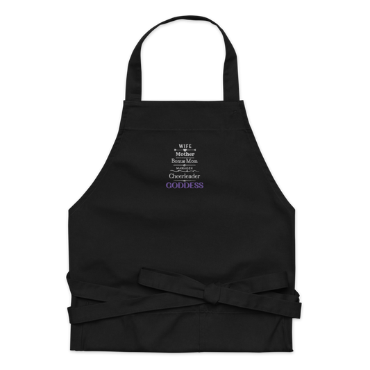 Organic cotton apron